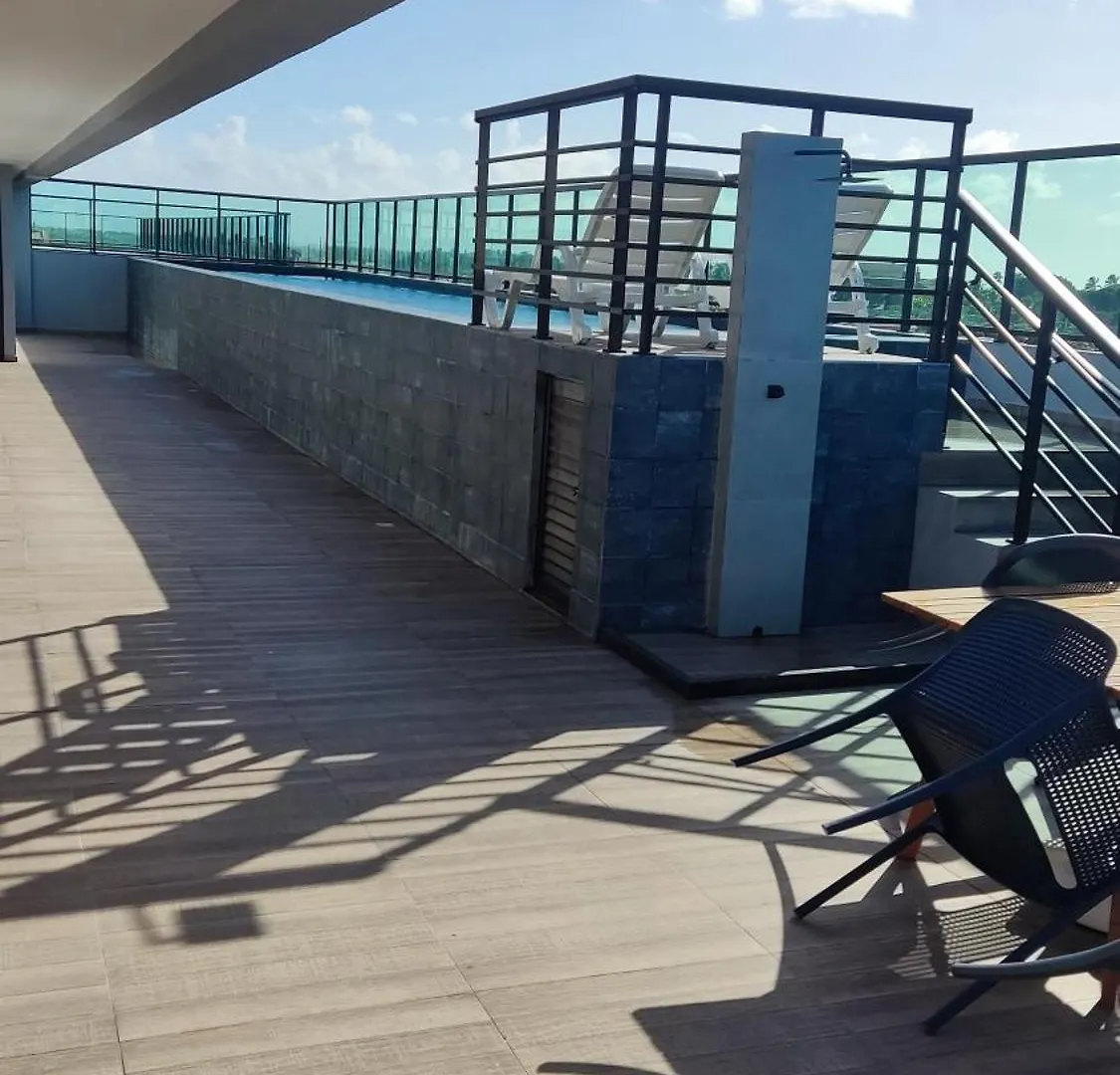 Apartman Flat 305 Porto Prime Com Rooftop E Piscina Pôrto das Galinhas Brazília